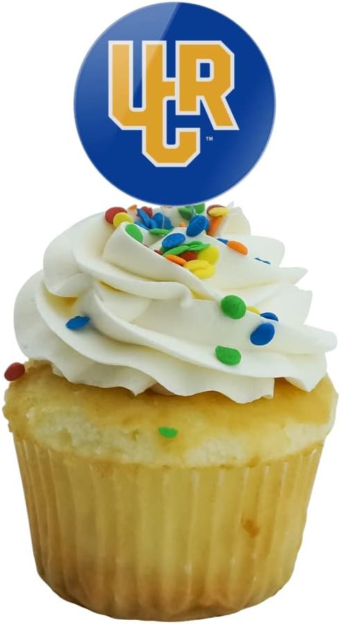 University of California, Riverside Primary Logo Cupcake Picks Toppers Decoration Set of 6