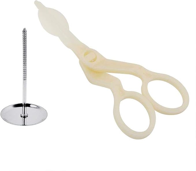 Cake Decorating Tool Kit, 7pcs Stainless Steel Icing Piping Nozzle Tips, 4pcs Cake Flower Nail and 1 Flower Lifters for Cake Fondant Cupcake