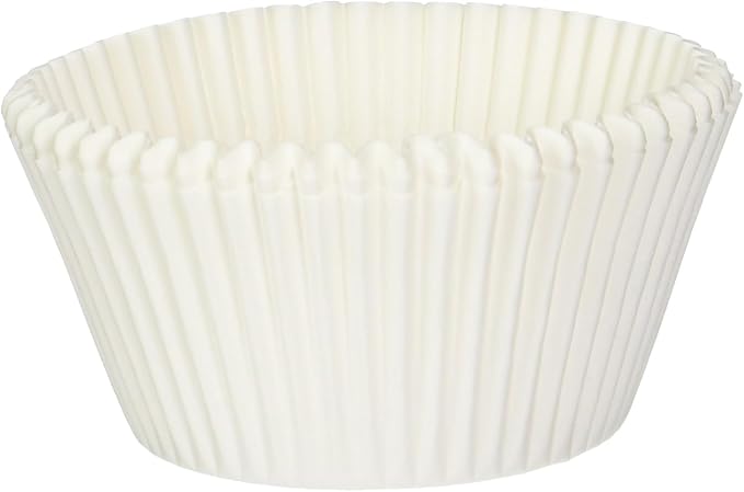 Norpro Giant Muffin Cups, White, Pack of 500