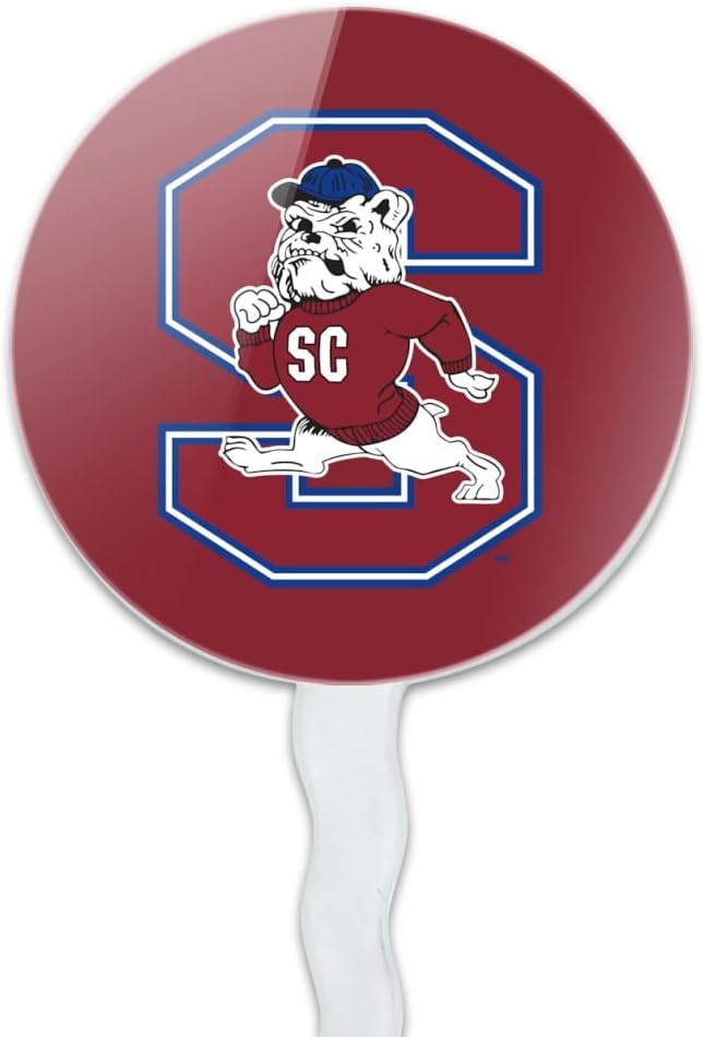 GRAPHICS & MORE South Carolina State Primary Logo Cupcake Picks Toppers Decoration Set of 6