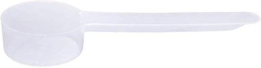 Plastic Measuring Scoop, (13 cc | 1 tablespoon | 1/2 fl oz. | 13mL) Long Handle Spoons for Powders, Granules, Coffee, Pet Food, Baking Supplies, Protein and Other Dry Goods, BPA Free (Set of 500)