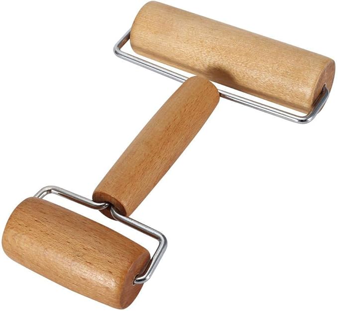 Dough Baker Roller Set Wooden Rolling Pin Baking Kitchen Utensils for Pastry, Pizza,Cookie and More(Type 1)
