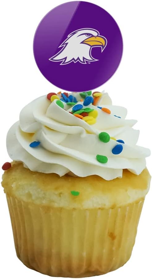 Ashland University Primary Logo Cupcake Picks Toppers Decoration Set of 6