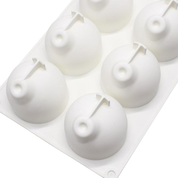 mostsom Round Shape Baking Mold For Pastry And Accessories Cake Decorating Tools Silicone Mould Bakeware Muffin Cupcake Molds (Round B_11.8X6.88X2.6 inch)