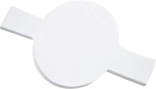 100 PCS Precut Circle Cake Pan Liners Rounds, 9 Inch Non Stick Parchment Paper Sheets for Baking Cakes,Dutch Oven, Air Fryer with Easy Lift Tabs (White)