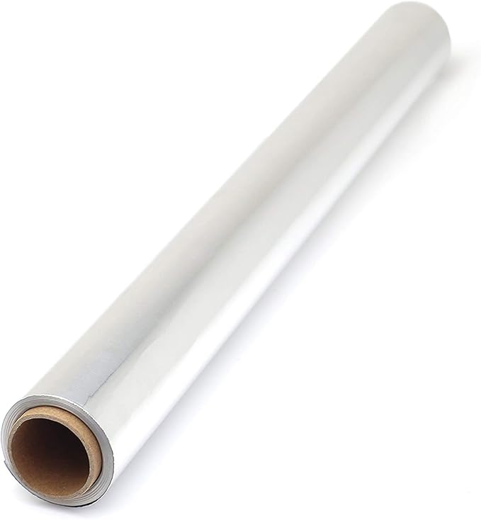 ChicWrap Professional Aluminum Foil Refill Roll - 1 Count 12" x 100' Foil Refill Roll For Use in All 12" Standard ChicWrap Foil Dispensers - Kosher Certified - Reduces Waste