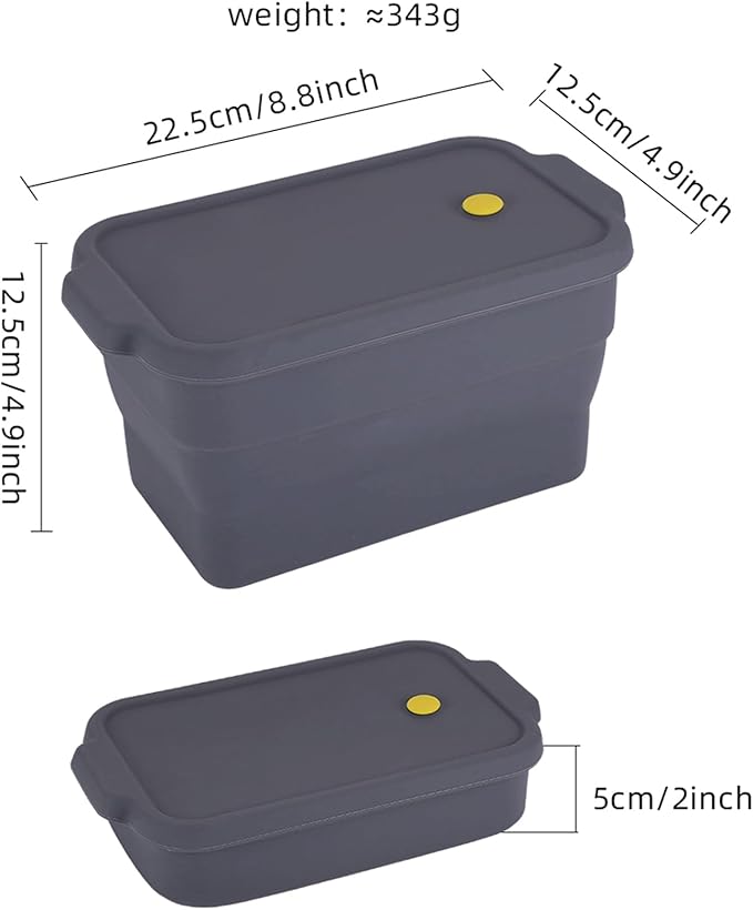 Silicone Bread Pan with Lid, Nonstick & Heat Resistant Foldable Bread Pan, Bread Mold for Baking, Bread Baking Pan, Bread Pans for Homemade Bread, Pullman Loaf Pan for Baking Bread
