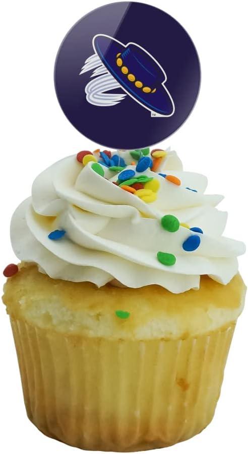 UC Santa Barbara Primary Logo Cupcake Picks Toppers Decoration Set of 6
