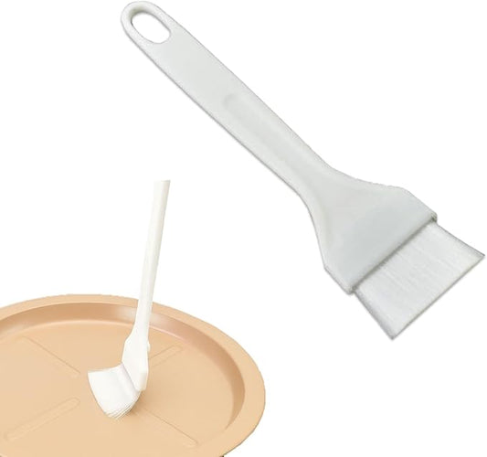 Pastry Brush for Baking 1.6" x 7" Basting Brushes Set for Cooking and Bakery Use White Brush for Buttering Meat Egg Wash Butter Brish Utensil for Kitchen and Baking
