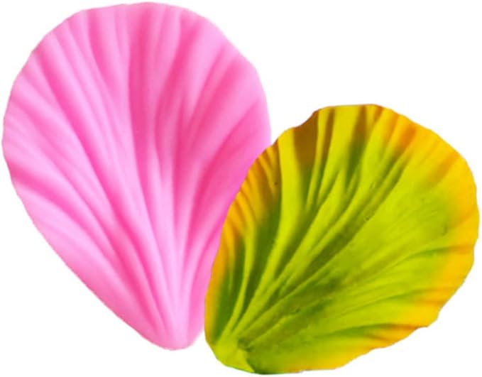 Leaf Silicone Mold Rose Flower Fondant Molds DIY Cake Decorating Tools Sugarcraft Candy Resin Clay Chocolate Gumpaste Moulds (6PCS/lot)