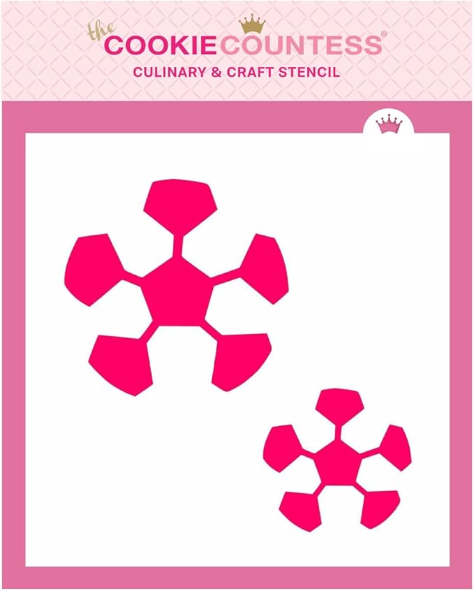 The Cookie Countess Soccer Balls Stencil