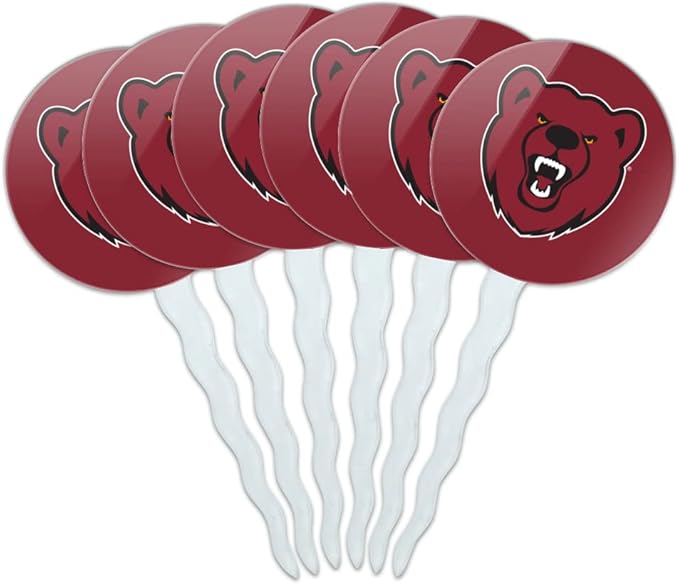 Ursinus College Primary Logo Cupcake Picks Toppers Decoration Set of 6