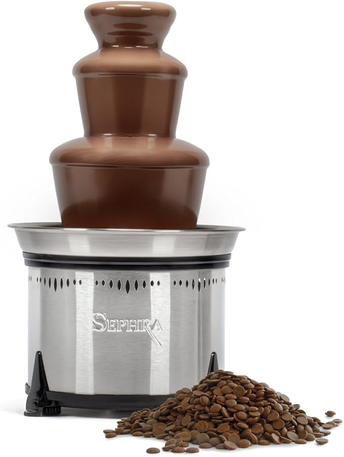 Sephra Fountain-ready Belgian Milk Chocolate 1lb Bag - Ideal for Melting
