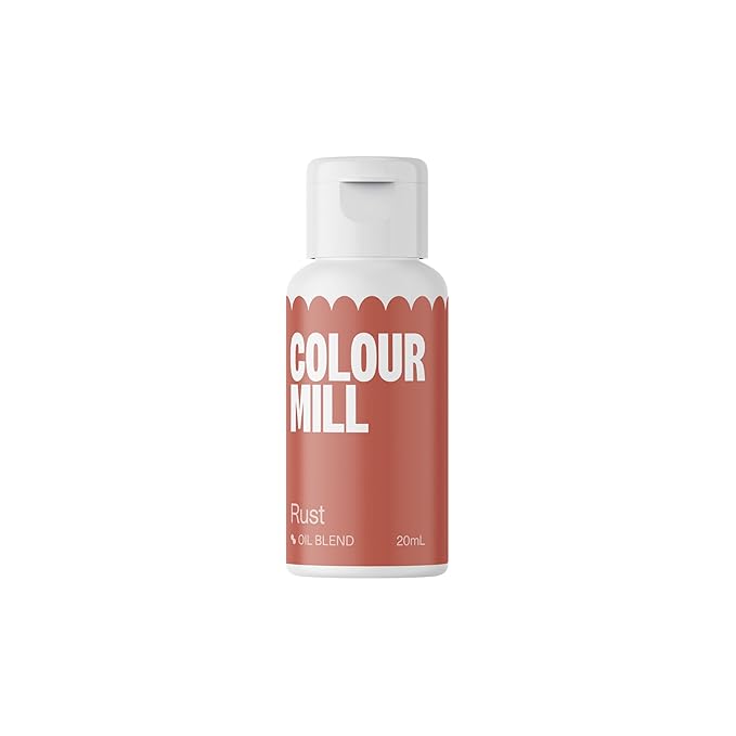 Colour Mill Oil-Based Food Coloring, 20 Milliliters (Rust)