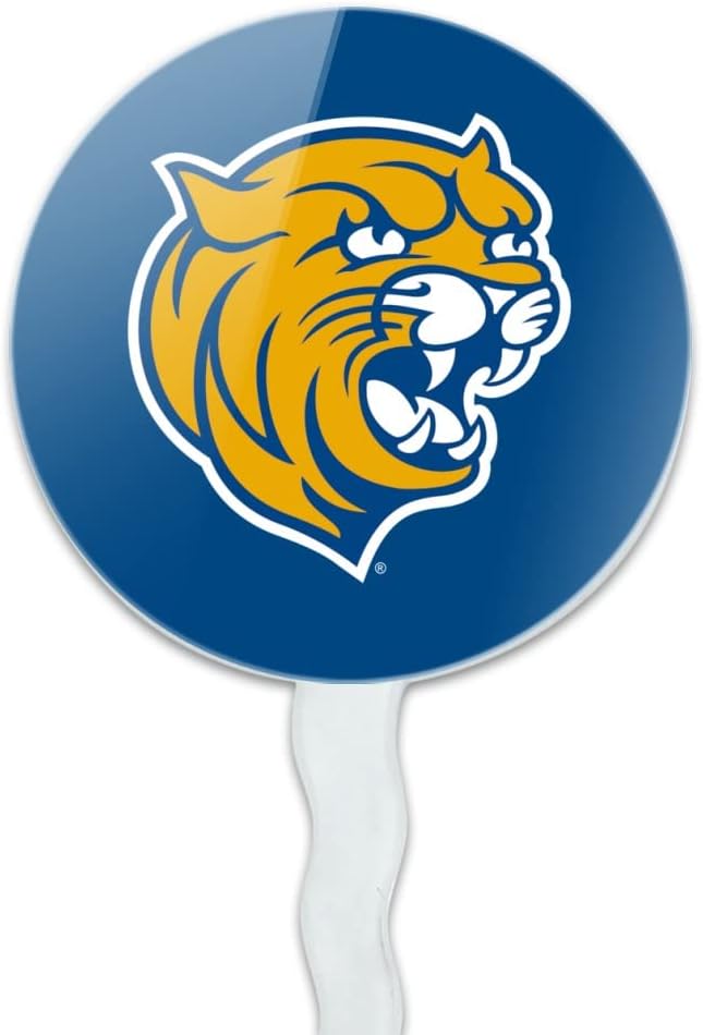 Johnson & Wales University Primary Logo Cupcake Picks Toppers Decoration Set of 6