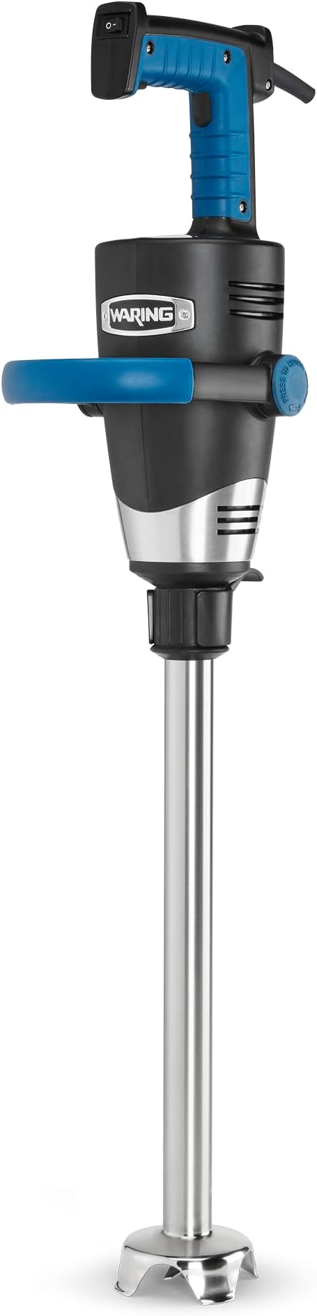 Waring EVOX 18" Big Stik Immersion Blender, 1.5 HP Variable Speed, 35-Gallon Capacity, for Sauces, Dressings, Marinades & Soups, WSB650X