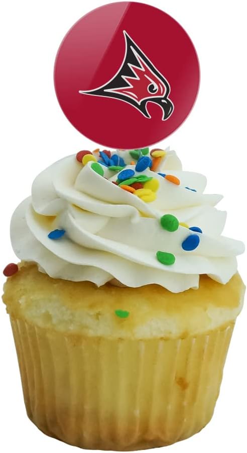 University of Wisconsin - River Falls Primary Logo Cupcake Picks Toppers Decoration Set of 6