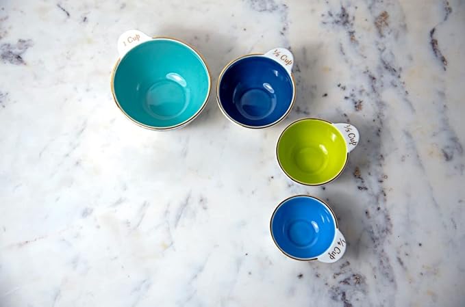 Mary’s Ceramic Measuring Cups, Set of 4
