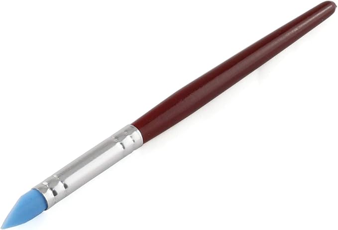 E-outstanding Clay Shaping Tool 5PCS 5 Size Rubber Tip Silicon Brushes Pottery Clay Pen Shaping Carving Tools Clay Sculpting Shaper