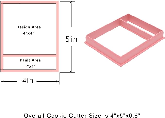 Cookie Cutter and Stencil Set Bundle Kit PYO Cookies Paint Your Own Diy Bakery Fondant Sugar Happy Birthday Wedding Baby Candle Kids Painting Coloring Pages Comb (PYO Set)