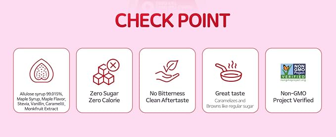ALTist Allulose Syrup Sweetener – Zero Calorie Liquid Sugar Alternative, Keto, Vegan, Non-GMO, Plant-Based | 1:1 Sugar Replacement, No Net Carbs, Zero Fat, 17.7 fl oz x 2 Bottle - Maple