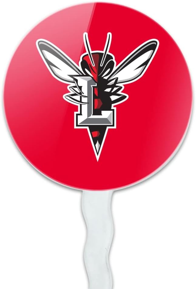 University of Lynchburg Primary Logo Cupcake Picks Toppers Decoration Set of 6