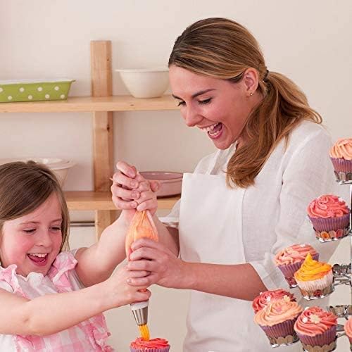8 PCS Russian Piping Tips Set, BravOne Stainless Steel Russian Piping Ball Tips Flower Frosting Tips Icing Tips Piping Nozzles Cake Decorating Tips Kit