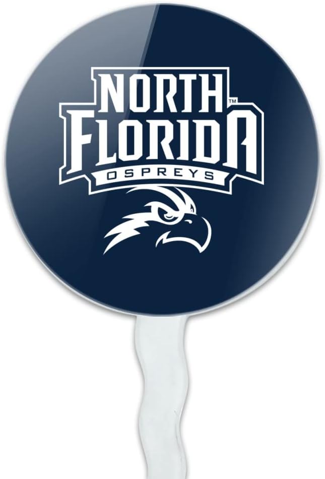 North Florida Primary Logo Cupcake Picks Toppers Decoration Set of 6