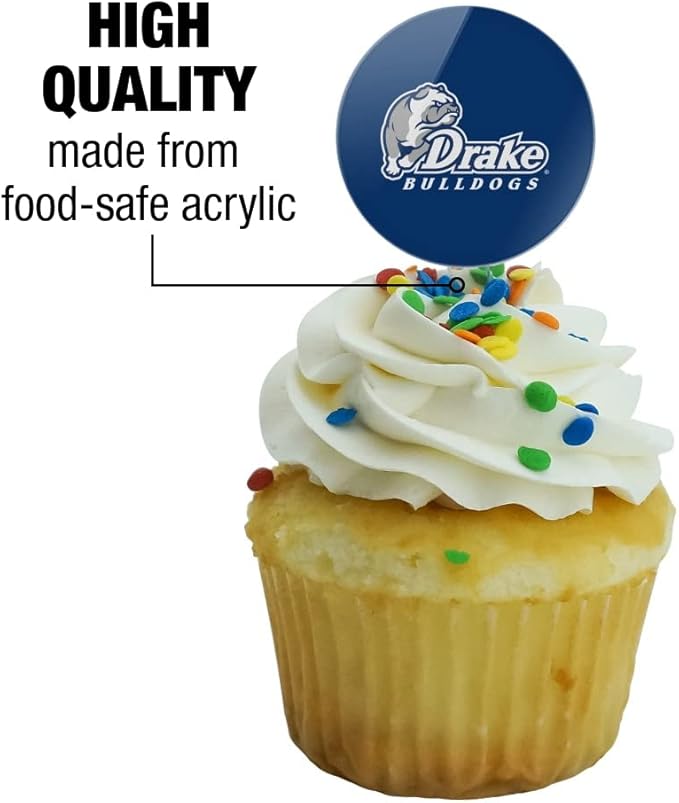 Drake Primary Logo Cupcake Picks Toppers Decoration Set of 6
