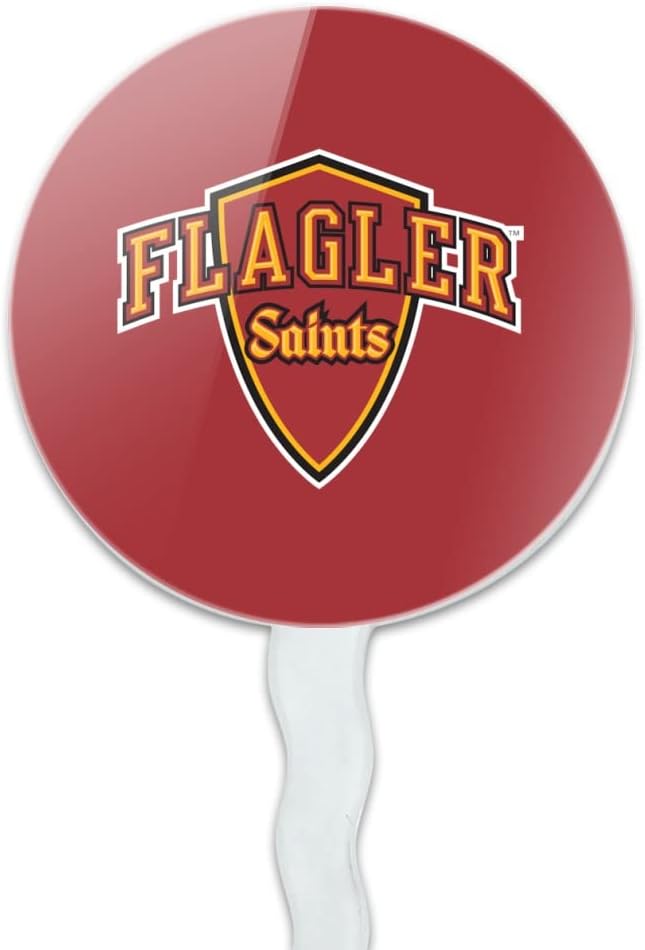 Flagler College Primary Logo Cupcake Picks Toppers Decoration Set of 6