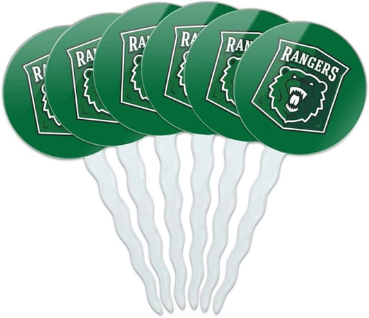 University of Wisconsin - Parkside Primary Logo Cupcake Picks Toppers Decoration Set of 6