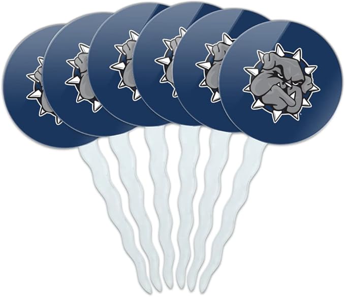 Southwestern Oklahoma State University Primary Logo Cupcake Picks Toppers Decoration Set of 6