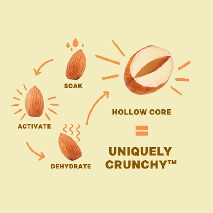 Daily Crunch, Zero Seed Oils, Gluten Free, 4oz (2 Pack, Turmeric + Sea Salt)