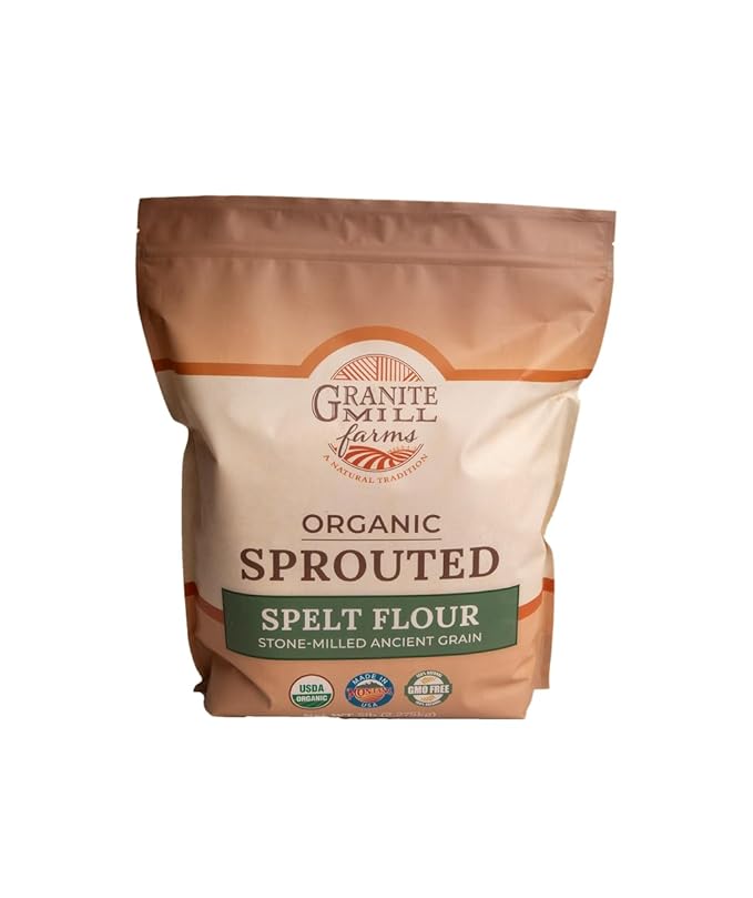 Granite Mill Farms Sprouted Organic Spelt Flour, 5 lb
