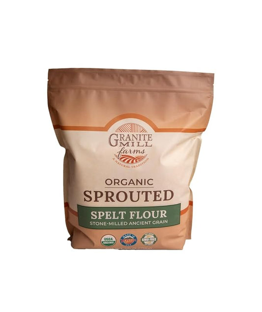 Granite Mill Farms Sprouted Organic Spelt Flour, 5 lb