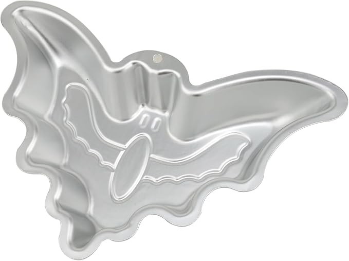 Bat Shape Cake Pan, 3D Birthday Cake Pan, Aluminum Alloy Cake Decorating Molds Nonstick Baking Tool