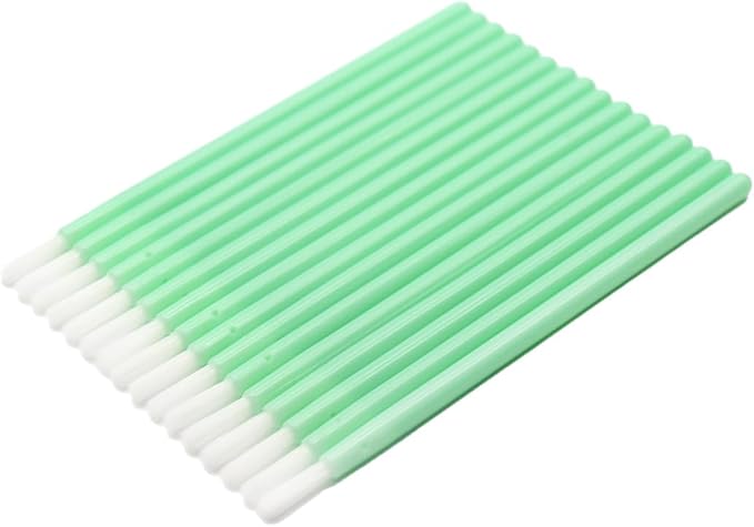 Paint Your Own Cookie Mini Paint Brushes Cookies Disposable Nylon Bristle Brushes (50, Green)
