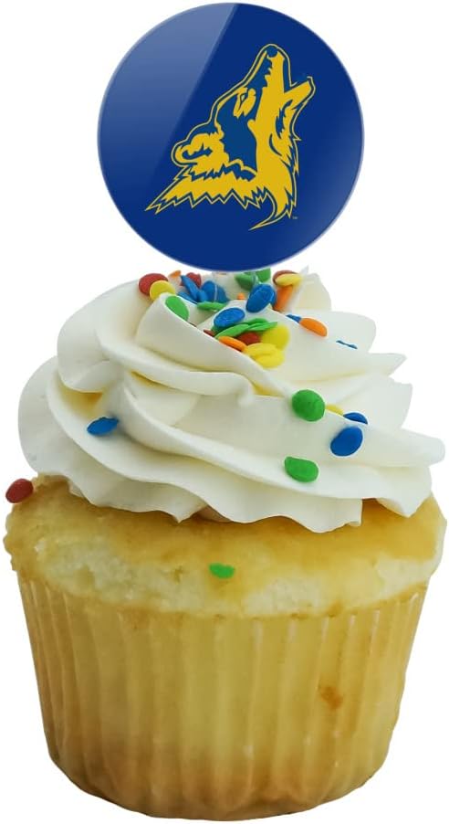 College of Southern Nevada Primary Logo Cupcake Picks Toppers Decoration Set of 6