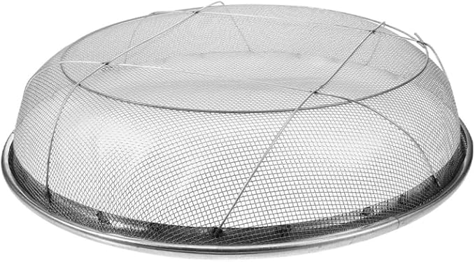 Stainless Steel Sifting Tool 18 Inches Diameter Garden Soil Sieve Manual Soil Sieve Sturdy and Stylish Great for Planting and Potting