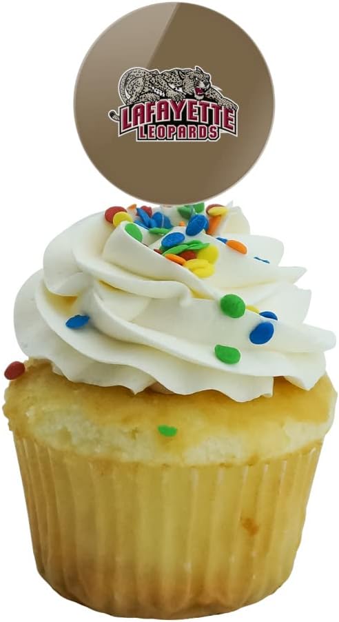 Lafayette Primary Logo Cupcake Picks Toppers Decoration Set of 6
