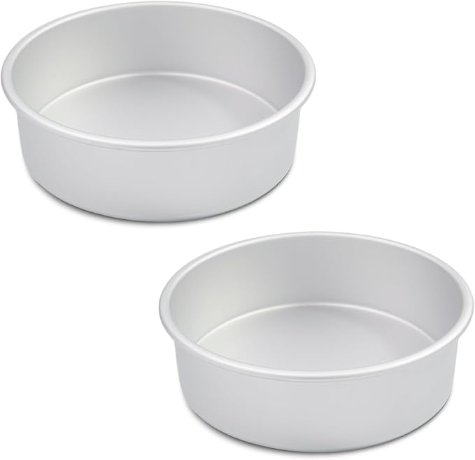 9×3 round Cake Pans Set of 2,Aluminum cake tin baing pan for birthday cake party (9×3 round Cake Pans,Set of 2)