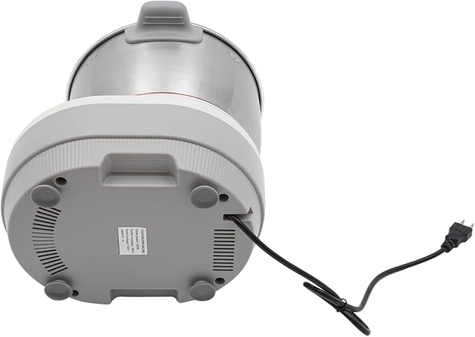 5L Electric Dough Maker with Ferment Function, 304 Stainless Steel Dough Mixer Machine with Digital Timer, Large Capacity Household Flour Kneading Machine for Pizza Bread Baking (Silver)