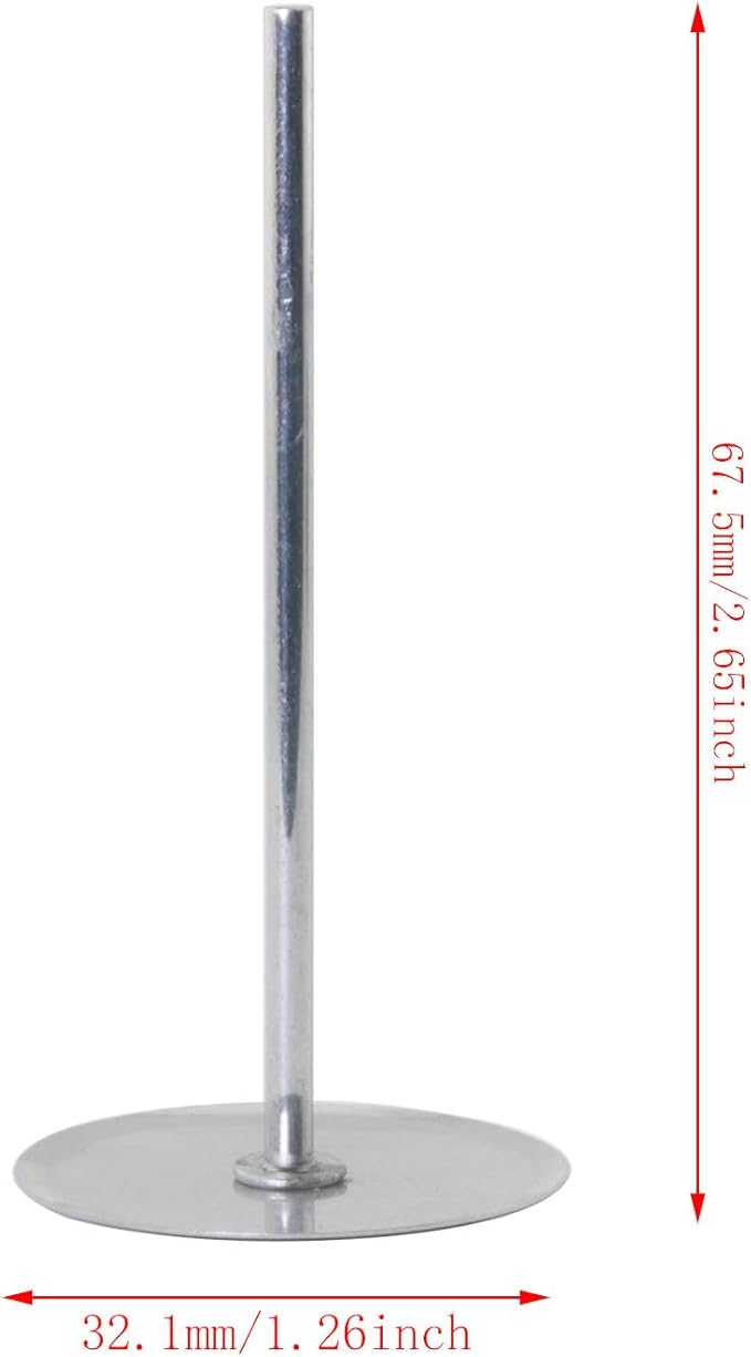 4PCS Cake Stainless Steel Warmer 1.25x2.65inch Baking Mounting Spike For Dessert Tools Accessories Bakery Pastry Savoury Fondant Biscuits