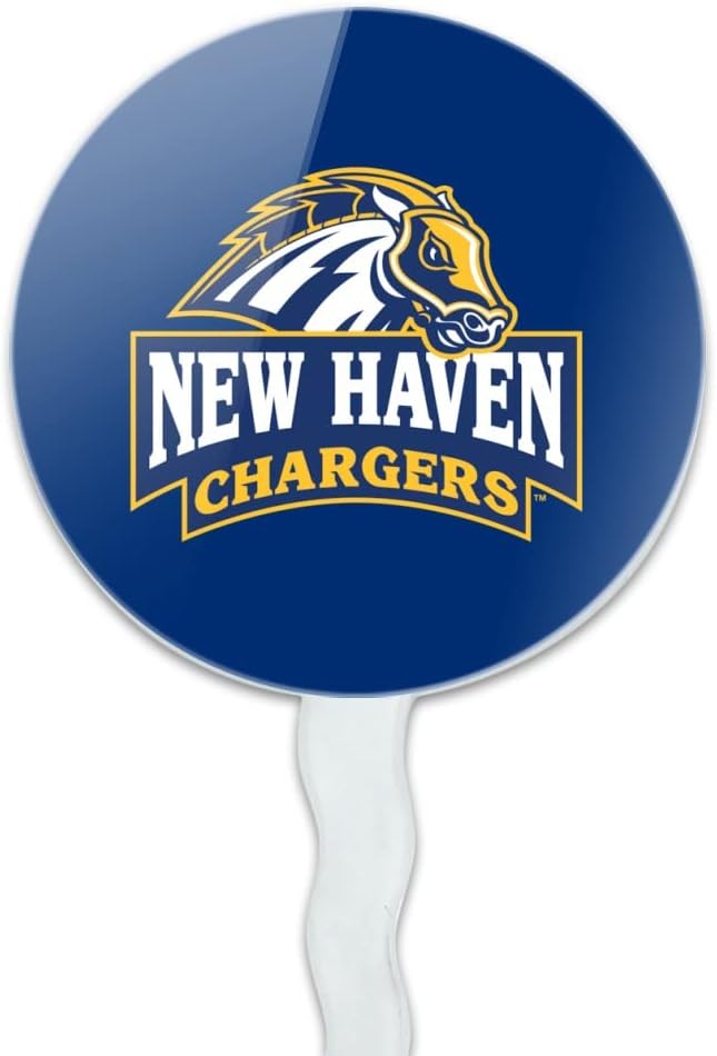 New Haven Primary Logo Cupcake Picks Toppers Decoration Set of 6