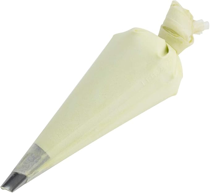 Restaurantware Pastry Tek 10.2 x 6.3 Inch Piping Bags 2 Reusable Icing Bags - Durable White Silicone Pastry Bags Anti Burst Decorate Cakes Cupcakes Macarons Or Cookies