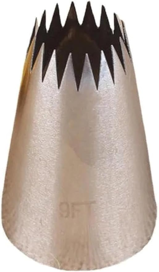 Cake Decorating Icing Tips Set, Crumb Coat Piping Tips, Professional Decorating Tools (#9FT)