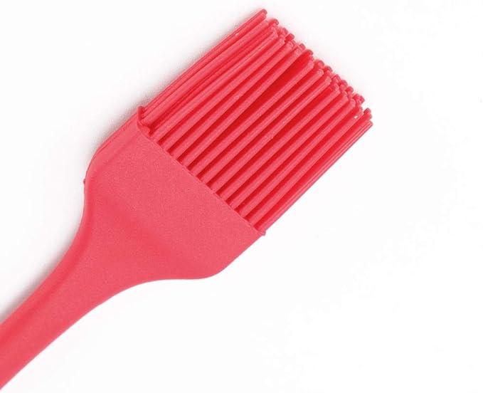 uxcell Silicone Home Kitchenware Cooking Tool Baster Turkey Barbecue Pastry Brush Red