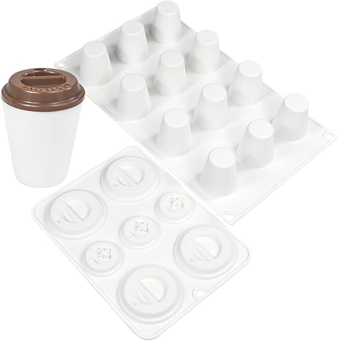 mostsom Cylinder Cup Shape Mousse Cake Mold For Making Chocolate Muffin Ice Shot Glass Mould Kitchen Baking Tool (A_ Small Cup)