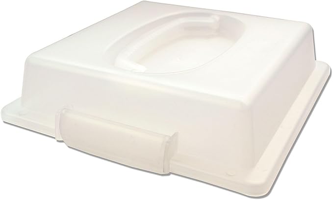 USA Pan 1130BWLD-ST Bakeware Nonstick Square Cake Pan with Lid, 9-Inch