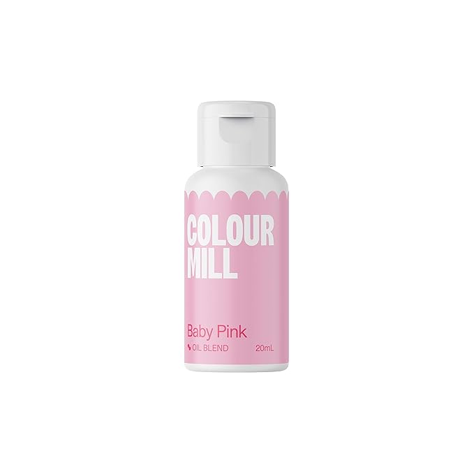 Colour Mill Oil-Based Food Coloring, 20 Milliliters (Baby Pink)